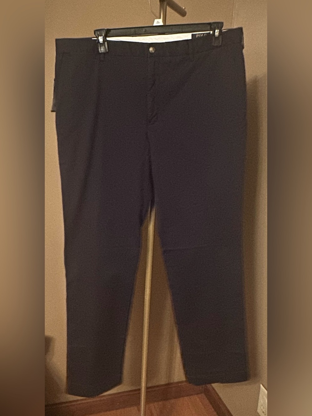 Ralph Lauren Men's Navy Stretch Slim Fit Chinos